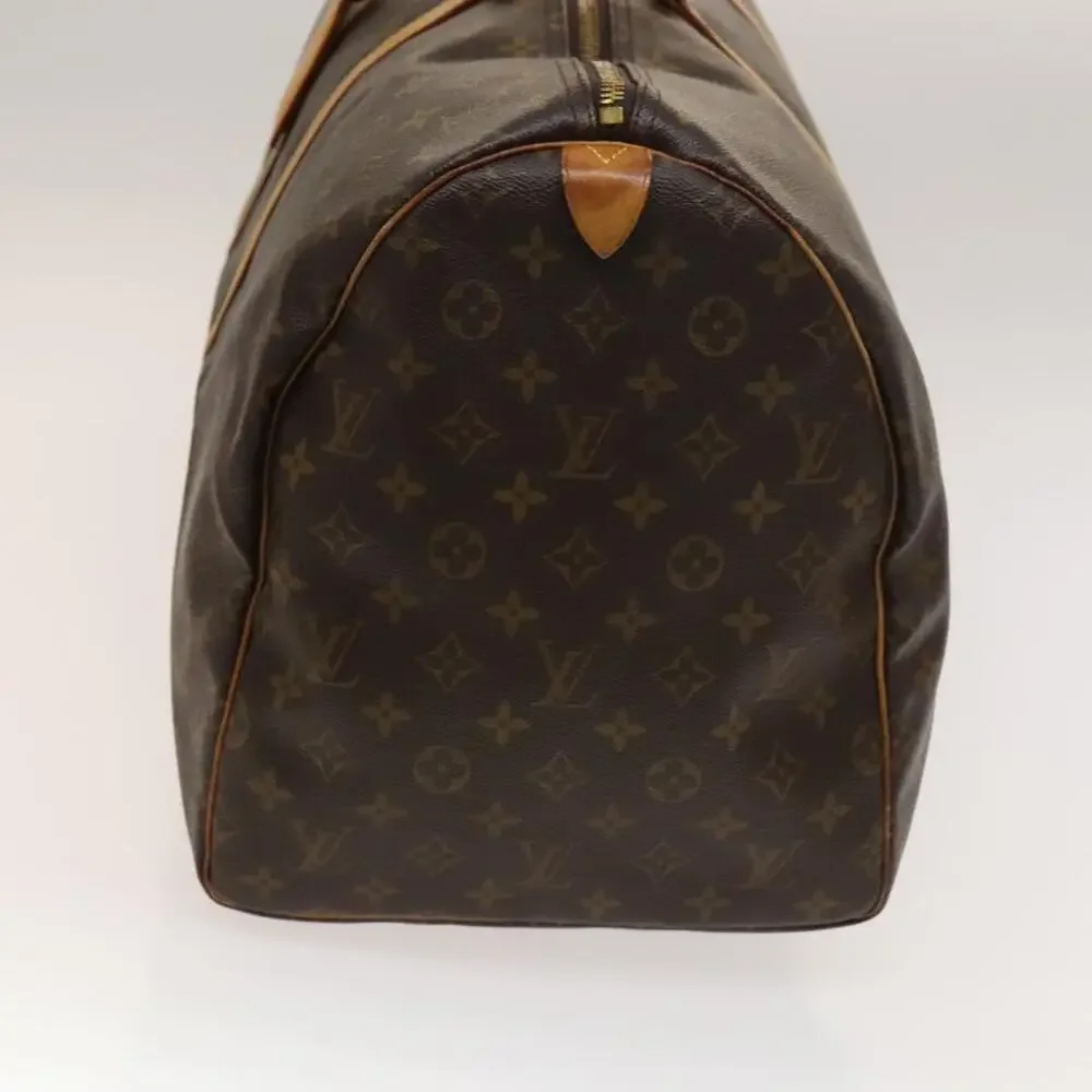 LOUIS VUITTON Monogram Keepall 55 Boston Bag M41424